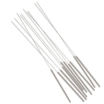 3D Printer Nozzle Cleaning Kit - 0.4mm Needles and Tweezers Toolkit - Stainless Steel Nozzle Cleaning Tool Kit - Alternative for 0.4mm Drill Bits for 3D Printer - Set of 11