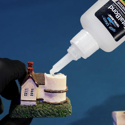 TotalBoat Medium CA Glue - TotalBond Cyanoacrylate Super Glue Adhesive for Wood, Plastic, Glass, Metal, Epoxy and Crack Repair - 2 oz - style: Medium