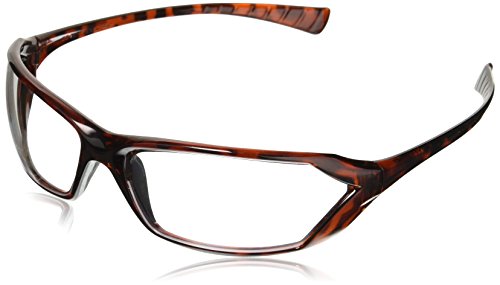 Gateway Safety 23TS80 Metro Ultra-Stylish Eye Safety Glasses, Clear Lens, Tortoise Shell Frame - color: Clear Tortoise Shell, size: Clear