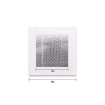 12 Pack 2 Inch Drywall Repair Patch, Aluminum Wall Repair Patch Self Adhesive Fiber Mesh Over Galvanized Plate,Screen Patch Repair for Drywall Plasterboard (2 Inch) - color: 12pc 2inch