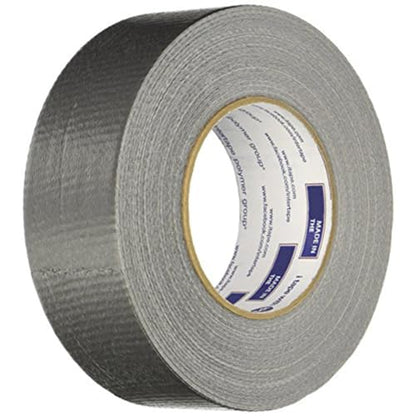 K Tool International 73560 2" Duct Tape for Garages, Repair Shops and DIY, 60 Yards, 2,160 Inches, Easy-Tear Cloth, Multipurpose Application, Adhesive Bonds to Smooth or Rough Materials, Gray