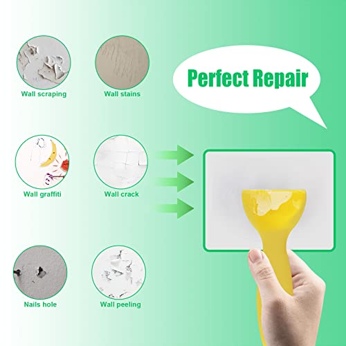 Wall Repair Patch Kit with Scraper, Drywall Repair Kit, Wall Mending Agent Easy to Fill Holes in Home Wall and Quick Repair - color: 1 Pack