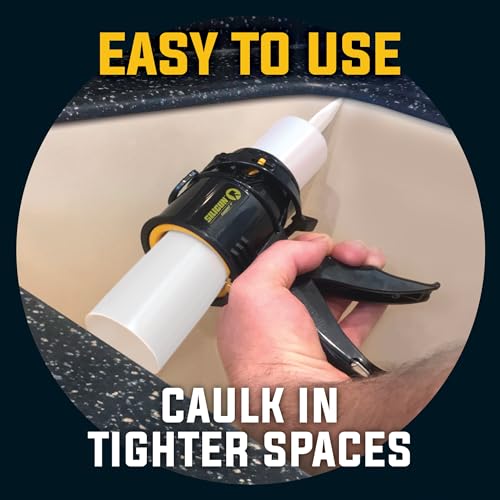 SILIGUN Caulking Gun - Anti Drip Extreme-Duty Caulking Gun - Patented New and Innovative Design - Lightweight ABS Frame - for the Smallest to the Largest Jobs - color: SILIGUN Caulk Gun