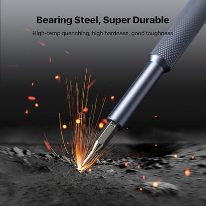 Stocking Stuffers for Men Adults Him, AXTH 37in1 Small Precision Screwdriver Set, Christmas Gifts, Professional Magnetic Mini Repair Tool Kit for Computer, Watch, Laptop, Tiny Electronic - style: 37in1