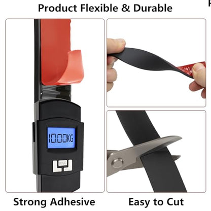 Adhesive Solid Rubber Strips - 1/2" Wide x 1/16" Thick x 180" Long, Black Neoprene Rubber Gasket Strip Roll for DIY Seal, Weather Striping,Liner,Cushion & Craft - size: 0.5" W X 180" L, style: 1/16" Thick Adhesive