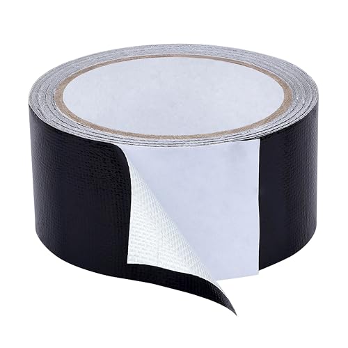 RV Awning Repair Tape Heavy Duty Waterproof Tent Tape for Tarp,Canvas,Tarpaulin, Car and Boat Covers Tarp Repair Patch Kit Outdoor UVproof Repair Tape Black - color: Black, size: 2 in x 24.6 ft