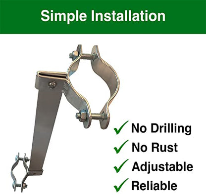 Sta-klos Self-Closing Gate Closer Automatic for Outdoor, Pool & Dog Gates, Adjustable Tension Made in USA