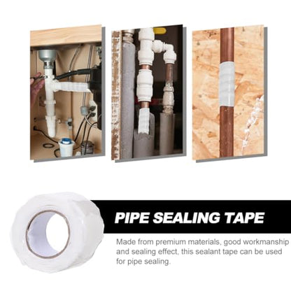 Cabilock 3m Pipe Tape Rubberized Sealant Tape Leak Repair Waterproofing Water Sealant Duct for Sewer