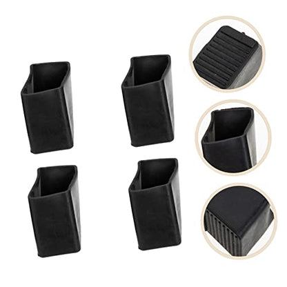 ORFOFE 4pcs Non-Slip Ladder Pad Staircase Step Treads Stair Protectors for Carpeted Stairs Easy Install