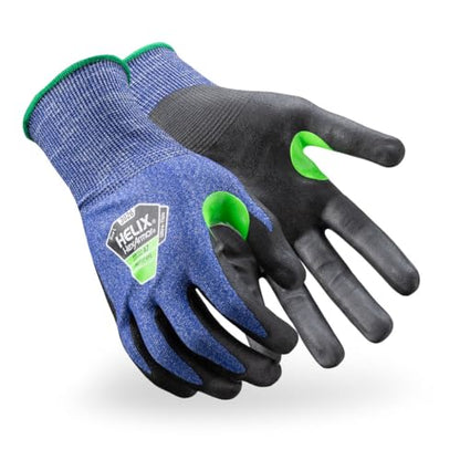 HexArmor Safety Gloves | Foam Nitrile | Full A7-Level Cut Resistance | Fiberglass-Free | Touchscreen Compatible | Helix 3026 - size: 3X-Large