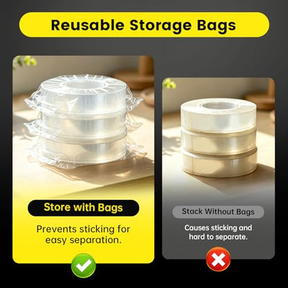 3 Rolls 0.39"+0.79"+1.18"(1-2-3cm) Double Sided Nano Tape Heavy Duty Removable Clear Mounting Tape for Picture Poster Carpet Wall Hanging - style: 0.39"+0.79"+1.18" Mixed