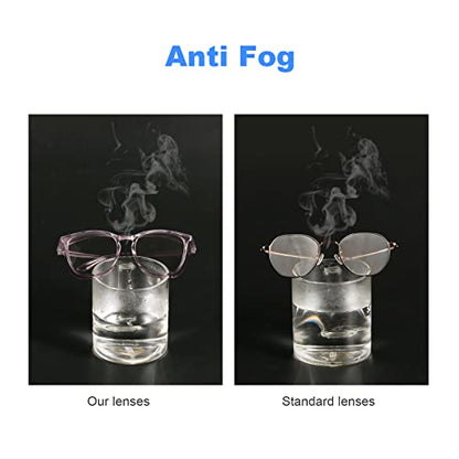 Stylish Safety Glasses Goggles for Women Girls Anti-fog Glasses Protective Eyewear Clear Glasses - color: Pink+clear