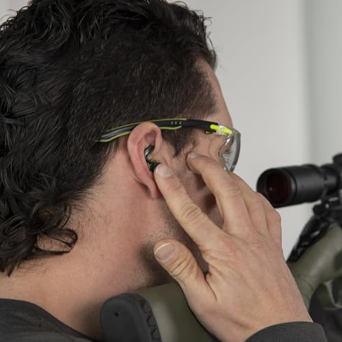 ULTRX Unisex Safety Glasses - color: Lime Green