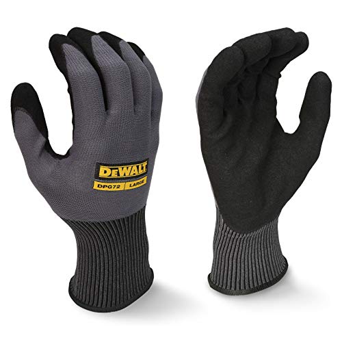 DEWALT Unisex Adult DPG72 Flexible Durable Grip Work Glove Size L, Multi, Large Pack of 1 US - color: Multi, size: Large (Pack of 1)