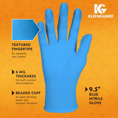KleenGuard G10 2PRO Nitrile Gloves - size: Small