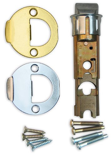 Kwikset 22827 CP DL 2WAL DI 3/26 CNV KIT Mobile Home Exterior Entry Lock Conversion Kit, Red