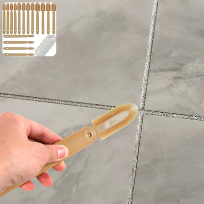 Caulk Caulking Silicone Sealant Finishing Tool, 12PCS 4 Size Rubber Caulking Tool Kit, Caulking Applicator Tool
