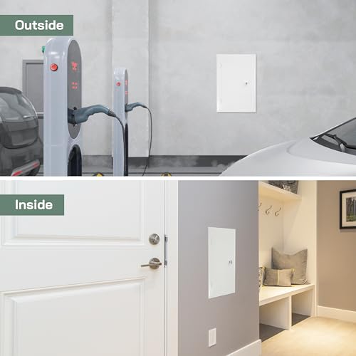 Vent Systems Access Panel for Drywall 6 x 10 Inch - Wall Hole Cover Plate - Metal Access Door with Handle - Plumbing Access Panel for Drywall - Service Shaft Crawl Space Door - Wall Access Panel - size: 6'' X 10''