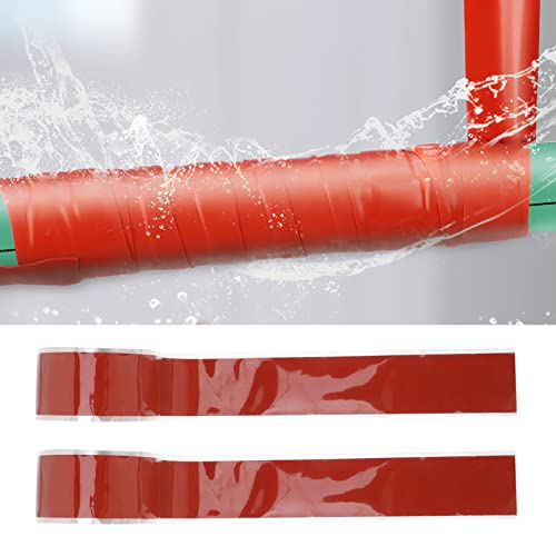 Cabilock 4pcs Seal Tape Duct Tape for Home Repair High-Pressure Self-Adhesive Waterproofing for Pipes and Faucets