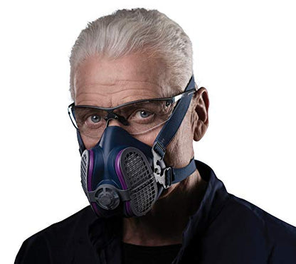 GVS SPR449 Elipse Mask with P100 Nuisance Odour Filters, S/M - size: Small-Medium