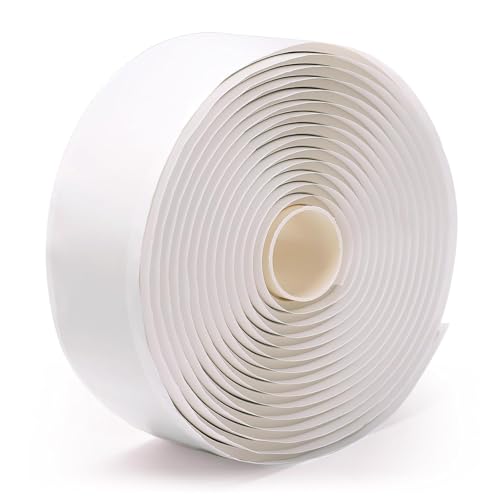 LLPT Butyl Tape Black 2 Inch x 16.5 Feet 5mm Thickness Water Tight Seal for Leak Proof EPDM RV Repair Window Glass Boat Sealing Roof Pipe Patching(BST5105) - color: Black, size: 2" x 16.5 Ft