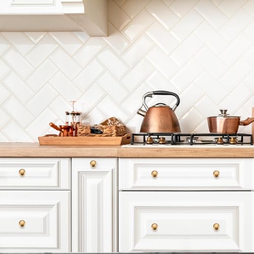 Ravinte Kitchen Cabinet Knobs - Champagne Bronze, Drawer Pulls and Door Knobs for Dresser Drawers - color: Champagne Bronze