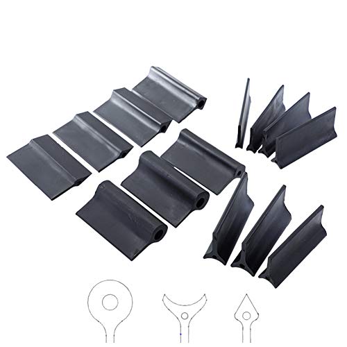 14 pcs Rubber Polishing Pad -Flexible Contour and Angle Sanding Grips Set,Rubber Sanding Block Angle Sanding Pads for Convex and Concave Sanding, Sanding Tools for Woodworkers/Home/Arts/Crafts