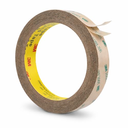 Made of 3M 300LSE Double Sided Tape 0.75" x 36Ft Clear, Heavy Duty Mounting Tape for Electronics, Laptop & Phone Repairs, Arts, Crafts, Leather Work, Card Making – 1 Pack - size: 0.75"x36Ft