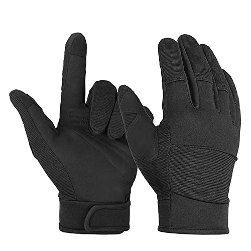 OZERO Work Gloves for Men Women: Mechanic Glove Touchscreen Firm Grip Dexterity Light Duty Gloves for Gardening Construction - size: Small, style: Pack of 1