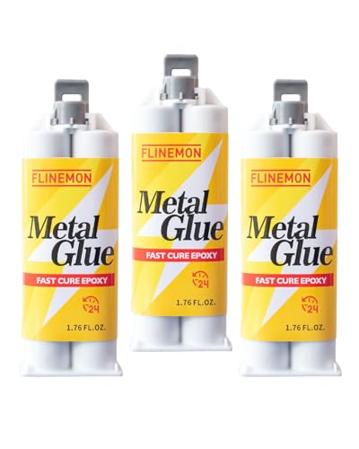Metal Glue, 2 Part High Strength Liquid Welding Glue, Heat Resistant Repair, Metal Epoxy Weld, Heavy Duty for Welding Aluminum, Metals, Stainless Steel, Plastics, Wood - size: Metal Glue 3PCS