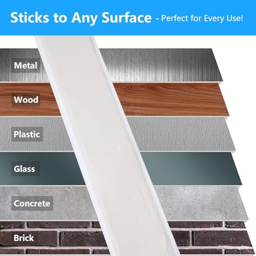 LLPT Butyl Tape White 2 Inch x 16.5 Feet 5mm Thickness Water Tight Seal for Leak Proof EPDM RV Repair Window Glass Boat Sealing Roof Pipe Patching(WST5105) - color: White, size: 2" x 16.5 Ft