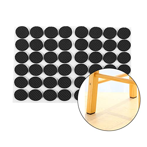 Non Slip Self Adhesive Floor Protectors Furniture Sofa Table Chair Rubber Feet Pads or Furniture Legs Couch Stoppers 48Pcs