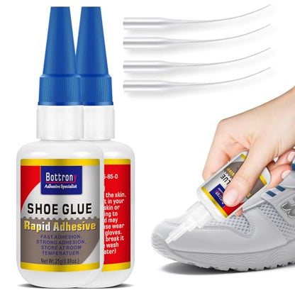 2 Pcs Shoe Glue, Fast Drying Clear Shoe Glue for Sole Repair, Waterproof, Heat-Resistant, Strong Adhesive for Shoe Sole Repair, Boot, Sneakers, High Heels, Sandals - size: 2 Pake, style: Shoe Glue