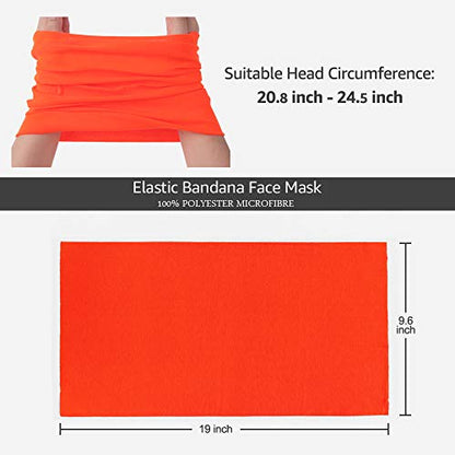 Neck Gaiter Face Mask Headband Bandanas Reusable Cover Fishing Motorcycle Men Women Outdoor Scarf - style: 9pcs Standard Pack a
