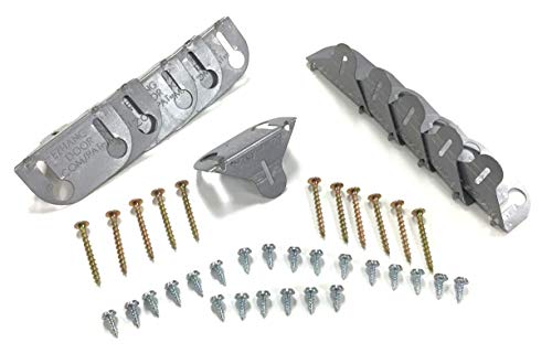 Premium Door Installation Kit - Strongest Door Installation on The Market. Includes 11 Brackets and All Screws