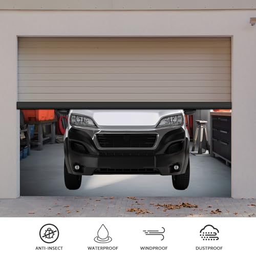 DGSL Universal Garage Door Seals Bottom Rubber, Garage Door Rubber Seal Strip Replacement, Weatherproofing Garage Door Weather Stripping with Nails (50 Feet) - size: 50 Feet