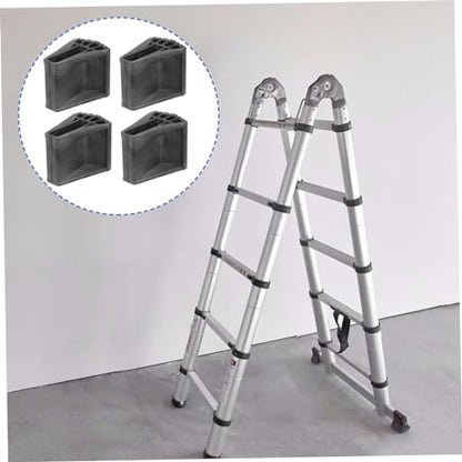 4pcs Slip Mats Outdoor Stair Treads Non-Slip Ladder Feet Covers Protector