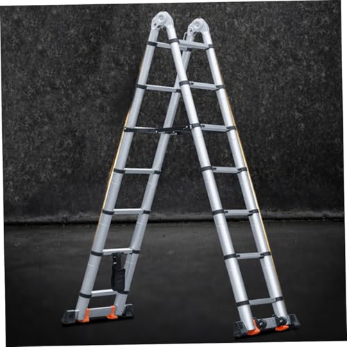 Alipis 6pcs Non-Slip Ladder Feet Mat Plastic Foot Cushion Anti-Skid Folding Ladder Covers Stabilizer Accessories for Safe Climbing