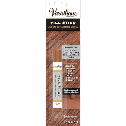 Varathane Wood Fill Stick, .5 oz, Red Oak/Red Chestnut/Red Mahogany - color: Red Oak/Red Chestnut/Red Mahogany