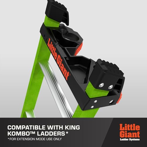 Little Giant Ladders, Quad Pod, Ladder Accessory, Plastic, (15104), Black