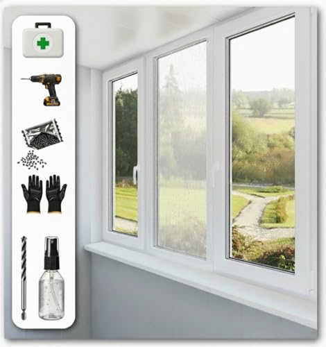 8 x Window Repair Kit Clears trapped Condensation Inside Your Failed Double Glazing Window Unit.