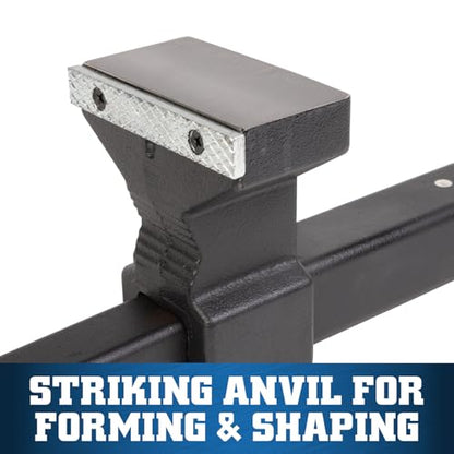 Wilton ATV All-Terrain Truck Hitch Vise, 6" Jaw Width, 5-3/4" Max Jaw Opening, 5" Throat (10010)