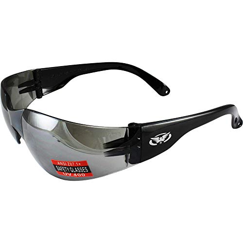 Rider Safety Glasses - color: Flash Mirror