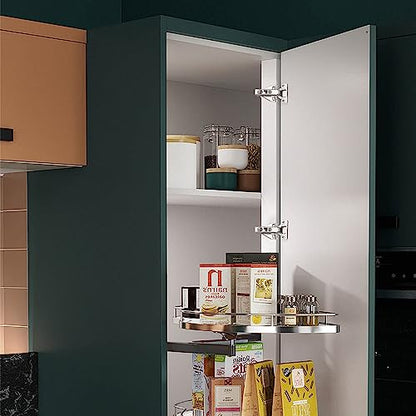 Probrico 24 Pairs（48 Pack） Kitchen Cabinet Hinges for Face Frame Cabinet, Concealed Cabinet Hinges Brushed Satin Nickel with Mounting Screws - size: 24 Pairs