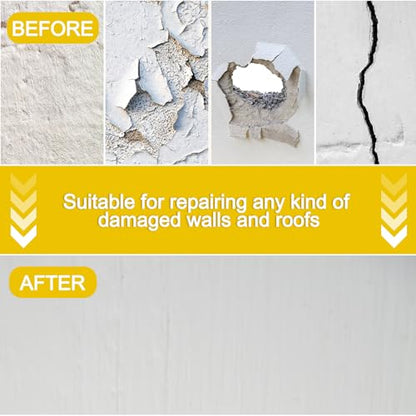 Yaocom 4 Pcs 10 x10 Inch Drywall Repair Kit Self Adhesive Mesh Drywall Repair Patch Set with Sanding Pads and Scraper Heavy Duty Metal Aluminum Dry Hole Patch Tools for Large Hole Wall Ceiling Tool - size: 10 x10"