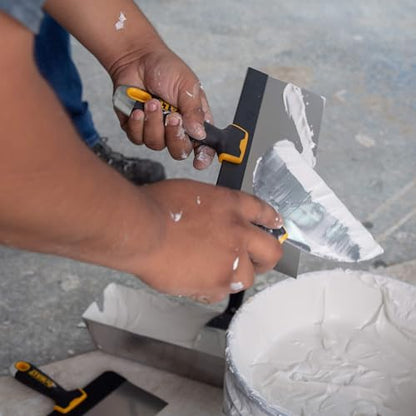 DEWALT 2" Putty Knife | Stainless Steel w/Soft Grip Handle | DXTT-2-148 - size: 2-inch