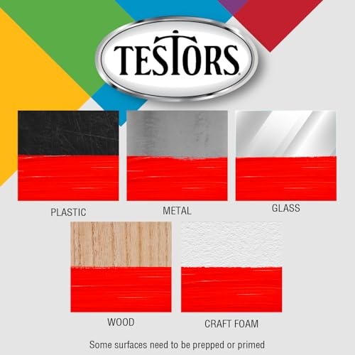 Testors Null 1144TT Enamel Paint, 1/4 oz Glass Bottle, Gold - color: Gold, size: 0.25 Fl Oz (Pack of 1)