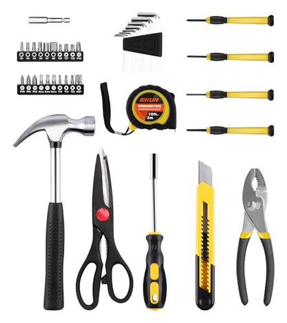 40-Piece Tool Set - General Household Hand Tool Kit with Plastic Toolbox Storage Case… - style: 40 Piece