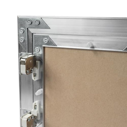 8" x 8" Waterproof Drywall Access Panel, Tileable and Paintable Ceiling and Wall Access Panel for Drywall, Wire Cover for Wall Covering Panels, Push to Open, Flush-Mount Wall Hole Cover - size: 8x8 Inch