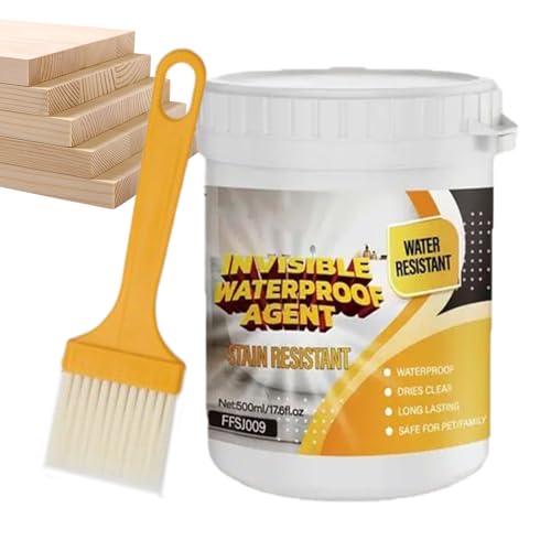 Waterproof Sealant - 100g Anti-Leakage Invisible Coating,Leak Repair Sealant with Brush | for Roof Repair Floor Bathroom Basement Wall Window